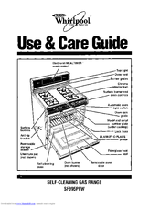 Whirlpool SF395PEW Use And Care Manual
