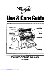 Whirlpool SF5140EY Use & Care Manual