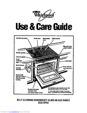 Whirlpool SS373PEX Use And Care Manual