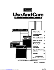 Whirlpool TER46WOY Using Manual