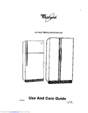 Whirlpool 3VED23DQDW00 Use And Care Manual