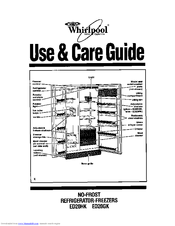 Whirlpool ED20GK Use & Care Manual