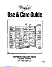 Whirlpool ED22RQ Use And Care Manual