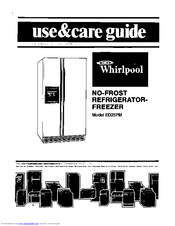 Whirlpool ED25PM Use & Care Manual