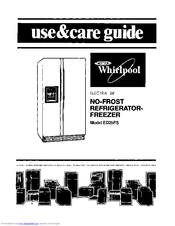 Whirlpool ED25PS Use & Care Manual