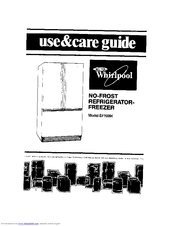 Whirlpool EF19MK Use & Care Manual