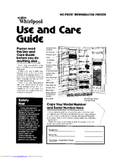 Whirlpool EHD251CMWR0 Use & Care Manual
