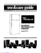 Whirlpool ET16TK Use & Care Manual