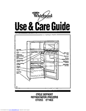 Whirlpool ETl4CC Use & Care Manual