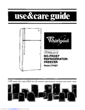 Whirlpool ETl4EP Use And Care Manual