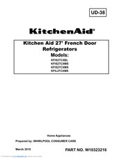 KitchenAid KITCHENAID KFIS27CXBL Service Information