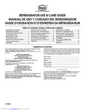 Whirlpool Roper RS22AQXMQ01 Use & Care Manual