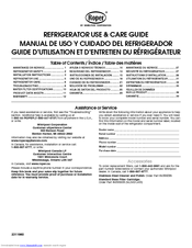 Whirlpool Roper RS22CFXTQ00 Use & Care Manual