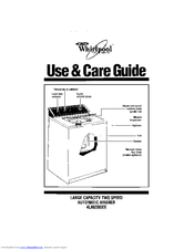 Whirlpool 4LA6300XX Use And Care Manual