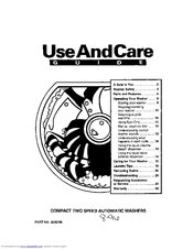 Whirlpool CCW5264EW0 Use And Care Manual