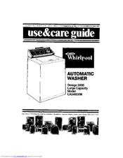 Whirlpool LA5460XM Use & Care Manual