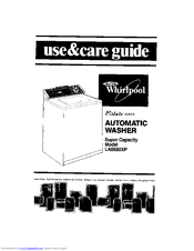 Whirlpool LA6680XP Use & Care Manual