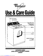 Whirlpool LA6l5OXT Use & Care Manual