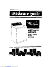 Whirlpool LA7001XS Use & Care Manual
