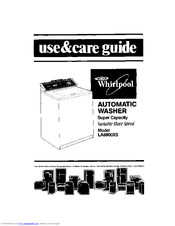 Whirlpool LA8800XS Use & Care Manual