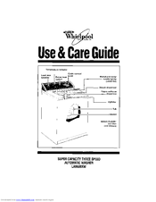 Whirlpool LA968OXW Use & Care Manual
