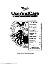 Whirlpool LSP6244BN0 Use And Care Manual
