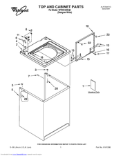 Whirlpool WTW5100SQ0 Parts List