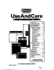 Whirlpool 3396314 Use And Care Manual