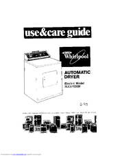 Whirlpool 3LE5710XM Use & Care Manual
