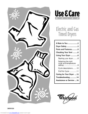 Whirlpool 3LER5436EQ0 Use & Care Manual