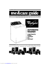 Whirlpool LA5715XP Use & Care Manual