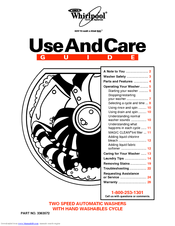 Whirlpool LSC8244EQ0 Use And Care Manual