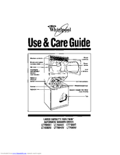 Whirlpool Thin Twin LT7004XT Use & Care Manual