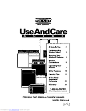 Whirlpool RAP5244A Use And Care Manual