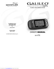 Whistler GPS100 Owner's Manual