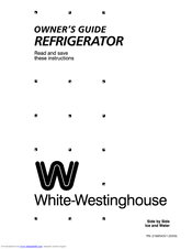 White-Westinghouse 218954301 Owner's Manual