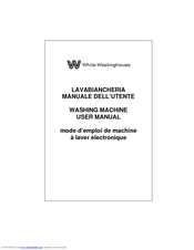 White-Westinghouse WM639 Manuel D'utilisation