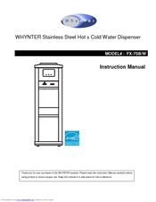 Whynter FX-7SW Instruction Manual