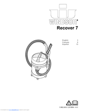 Windsor Recover 7 Service Manual
