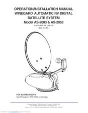 Winegard AS-2053 Operation & Installation Manual