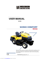 Wisconsin Engineering W3500 COMFORT W3532 User Manual