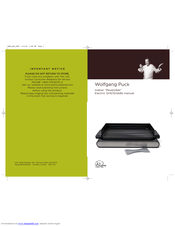 Wolfgang Puck Bistro BRGG0090 User Manual