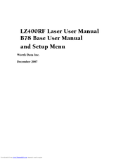Worth Data RF Laser User Manual