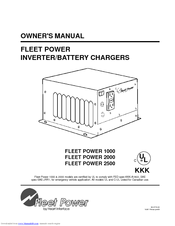 Fleet Power FLEET POWER 1000 Owner's Manual