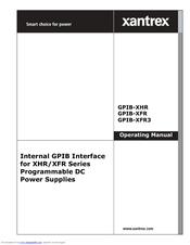 Xantrex GPIB-XFR3 Operating Manual