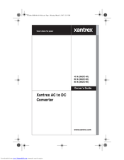 Xantrex 40 A Owner's Manual