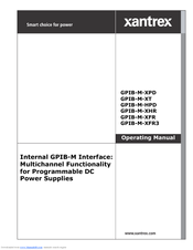 Xantrex GPIB-M-XHR Operating Manual