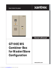 Xantrex GT100E MS Owner's Manual
