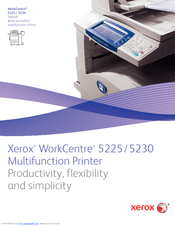Xerox WORKCENTER 5225 Brochure & Specs
