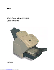 Xerox WorkCentre Pro 575 User Manual
